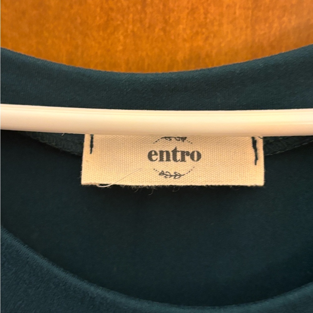 Entro Deep Green Tiered dress